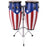 5d2 Percussion Congas 10" & 11" w/Stand PR Flag (AVAILABLE FOR PICKUP AT STORE)