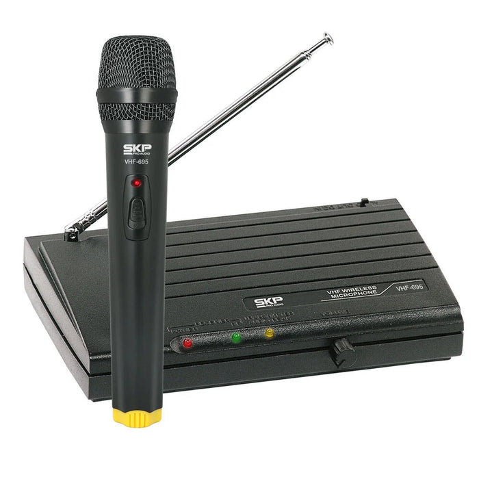 SKP Pro Audio Wireless Microphone VHF Frequency Range