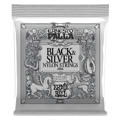 Ernesto Palla Black & Silver Nylon Classical Guitar Strings