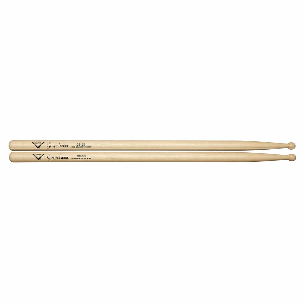 VATER Gospel Series Drumsticks - 5B - Wood Tip